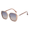 Wholesale Fashion TikTok Same Style All-Match Sunglasses Women's Anti-UV Large Frame Glasses Big Face Slimming larized Sun