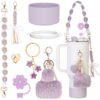 Wholesale C Aessories Water C Braided rtable Rope Thermos C Chain Love Hook Hair Ball Key Pendant