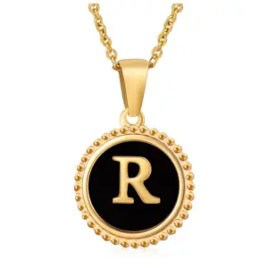 Gold R (Including Chain)