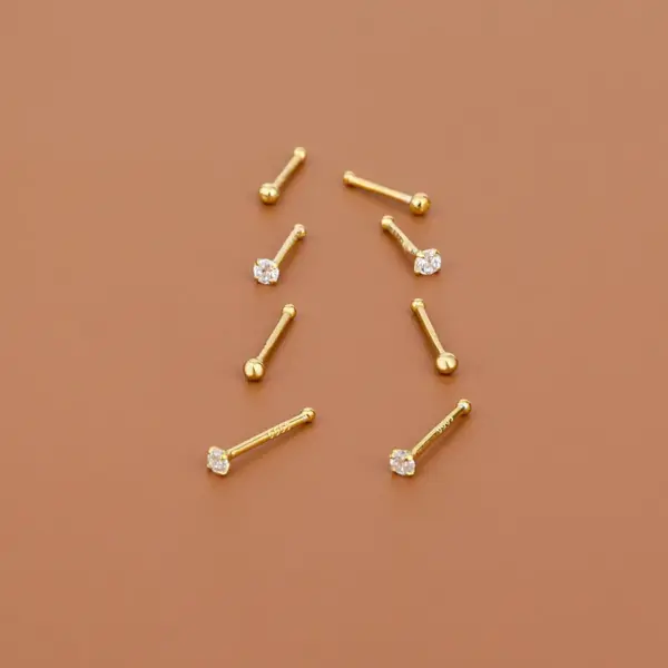 1 Pair 925 Sterling Silver Printing Beads Earrings