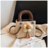 oly-fd2b963d4fa951898cdc84e20f87aea4 Wholesale New Race Creative Straw Handbag 2025 Spring and Summer New Simple Shoulder Bag Clear Sweet Crossbody Women's Bag