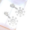 Wholesale Christmas Snowflake Bell Necklace