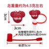 Wholesale Cute cartoon straw cap 8/10mm creative personality water c straw plug straw dust cover in stock