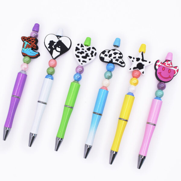 Wholesale DIY Cartoon beads high-looking student beaded pen
