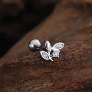 3440 Silver / Ear Studs