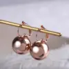 Geometric Diamond Copper Artificial Gemstones Earrings