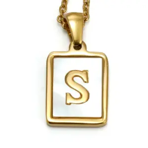 Square White Shell S