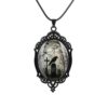Wholesale Vintage Gothic Style Bat Castle Crow Cross Blood Black Cat Church Cemetery Vampire Vintage Necklace