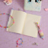 Wholesale Cartoon big-eyed unicorn plush notebook
