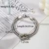 Simple Style Knot Stainless Steel Plating 18k Gold Plated Bracelets Necklace
