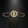 Wholesale Fashion Geometric Copper Zircon Bracelets In Bulk