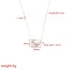Wholesale 304 Stainless Steel Heart Shape PVD Coated 18K Real Gold Plated Basic Modern Style Classic Style Waterproof Non Tarnish Plating Snake Chain Lobster Trigger Clasp Closure Pendant Necklace