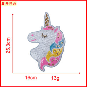 Hot Melt Adhesive * Multi Color * Left * Unicorn * High 25cm