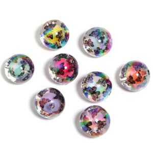 Black butterfly (randomly mixed colors) / 16mm