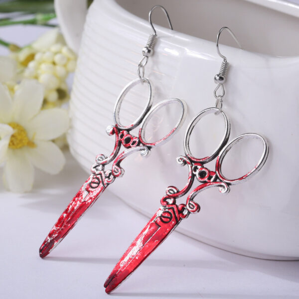Wholesale Bloody Horror Halloween Earrings