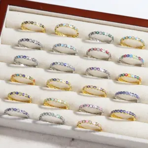 Copper Devil's Eye Rings