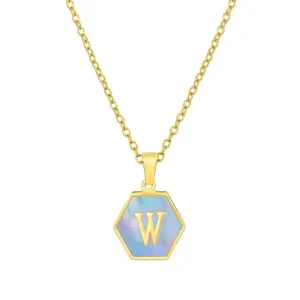 Gold W (Including Chain)