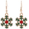 oly-fde061512fdca84cb47bcfe7c9a02cb7 Wholesale Christmas Reindeer Snowflake Earrings