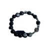 Wholesale Obsidian Cross Bracelet Live Selling Chinese Black Eight Billiards Bracelet Cat's Eye Beaded Student Party Bracelet
