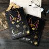 Wholesale New super cool Egyptian cat portable notebook Amazon cross-border best-selling exquisite bronzing craft diary