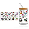 Wholesale Cartoon Kitty Kuromi Melody Series Uv Dtf Transfer Crystal Label Cup Sticker That Can Be Peeled Off and Apply