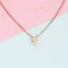 304 Stainless Steel Cross PVD Coated 18K Real Gold Plated Basic Classic Style Waterproof Non Tarnish Plating Rose Gold Gold Silver Pendant Necklace