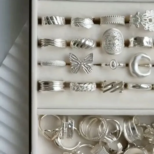 Wholesale Summer Copper Ring Women's Unique Design High-End Feelings Non-Fading Open Simple Style Accessories