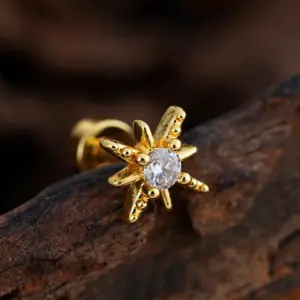 3356 Gold / Ear Studs