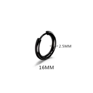 2.5 * 16mm Black (One)