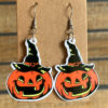 Wholesale Halloween Retro Night Acrylic Earrings