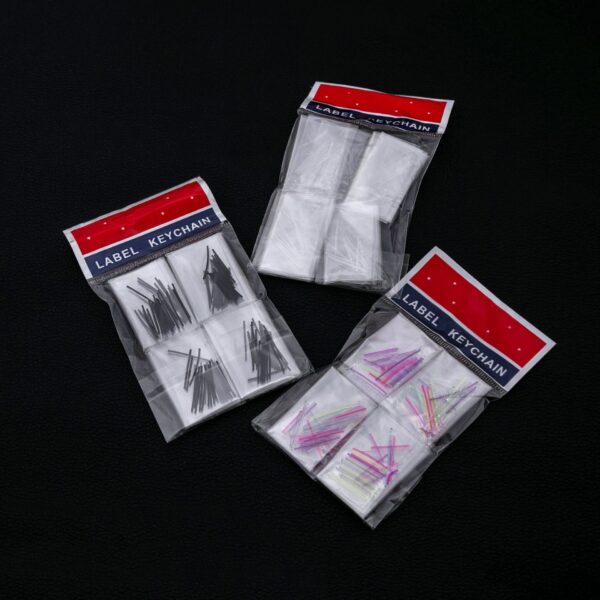 Wholesale E1133 Korean Men's and Women's Mini Simple Ear Sticks Earrings Plastic Ear Sticks Transparent Simple Elegant Ear Sticks