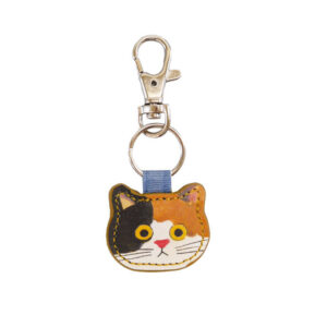 Three Flower Cat (Keychain)
