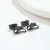 Wholesale Real Gold Plated 304 Stainless Steel PVD Coated Hat Plating Simple Style Ear Studs For Women'S