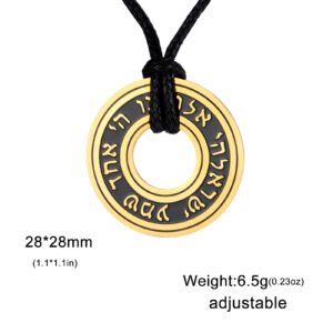 Black rope-gold style 2