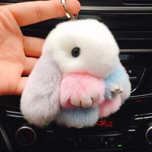 Blue and pink color matching 10cm mini model