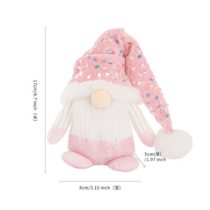 Pink rudolph doll for men