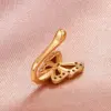 U-shaped Diamond-studded Butterfly Copper Nose Clip Wholesale Nihaojewelry Nose Pin