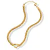 Wholesale Jewelry Retro Heart Shape 304 Stainless Steel 16K Gold Plated White Gold Plated Gold Plated Plating Stainless Steel Necklaces