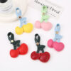 Wholesale Cartoon Leather Strawberry Keychain Ornament