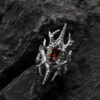 Wholesale Muyi's New Dark Vampire Open Ring, Personalized Exaggerated Gothic Punk Halloween Gift Trend