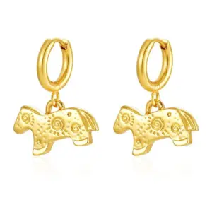 Golden Pony Ear Clip MS-690