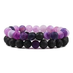 Purple Weathering Volcanic Rock