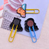 Wholesale Random 100pcs Cartoon Student Paper Clip Bookmark OLY Exclusive