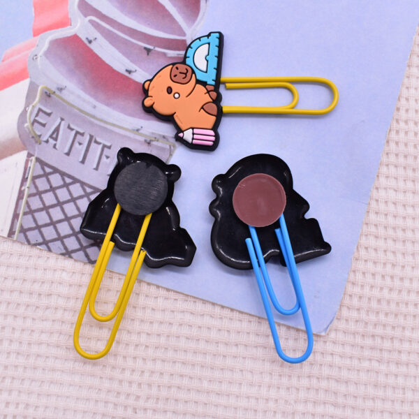 Wholesale Random 100pcs Cartoon Student Paper Clip Bookmark OLY Exclusive