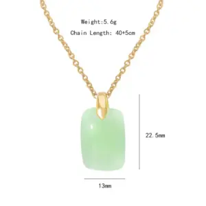 Green Ruyi Necklace