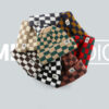 Wholesale Checkered knit hat for women