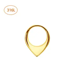 Tapered Gold (stainless Steel) / 1.2x10mm