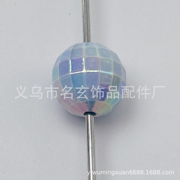 Wholesale Acrylic globe bouncing globe loose beads string
