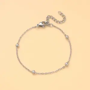 2mm*cross Clip Beads / Length 17 5cm