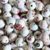 Wholesale Printed Christmas beads cartoon beads